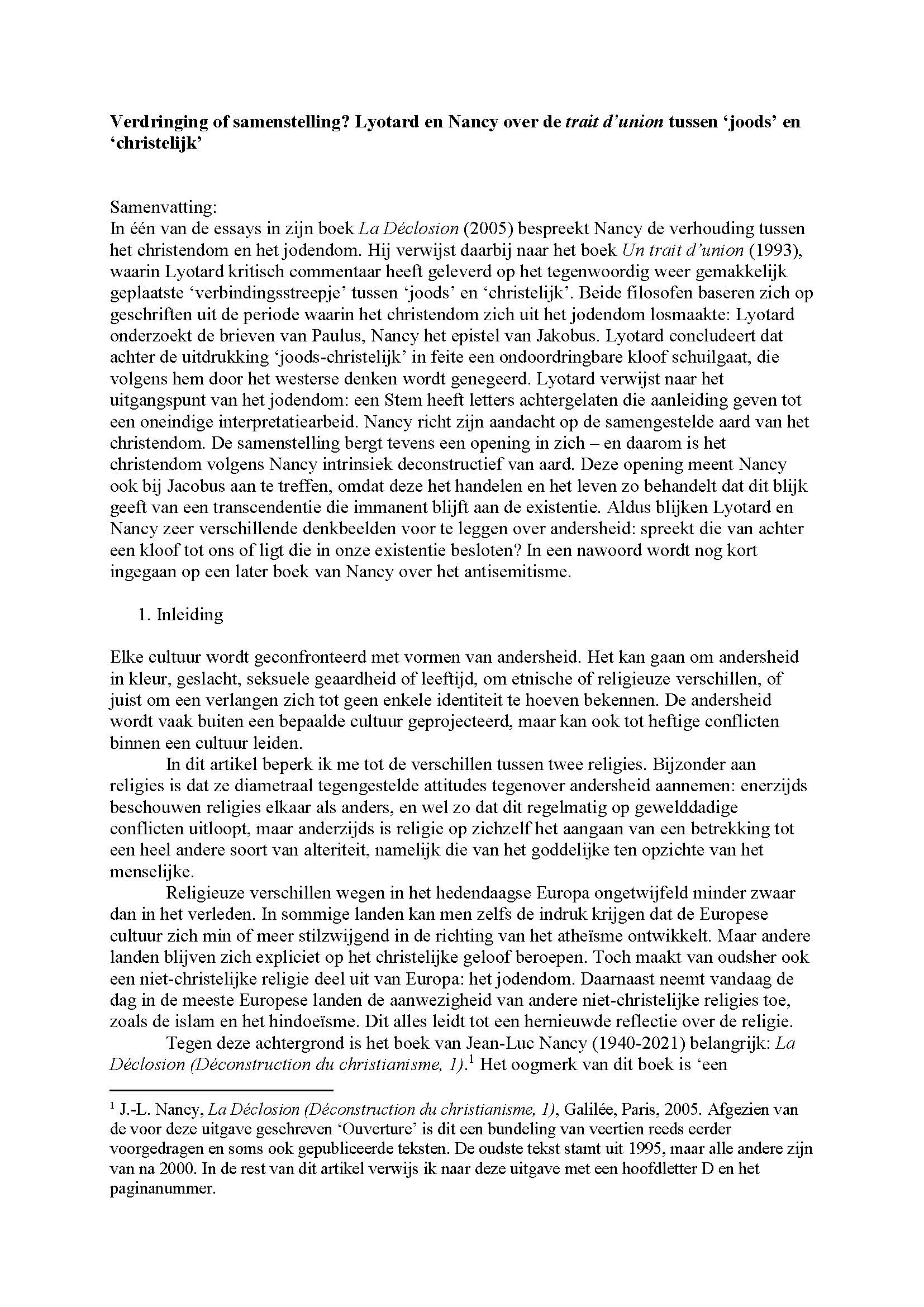 Artikel 14 P1